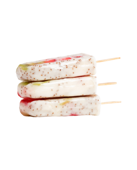 Paletas hechas con amor. Ingredientes seleccionados, provenientes de cultivadores responsables. 100% Naturales. Helado sin Azúcar. Helado Artesanal.